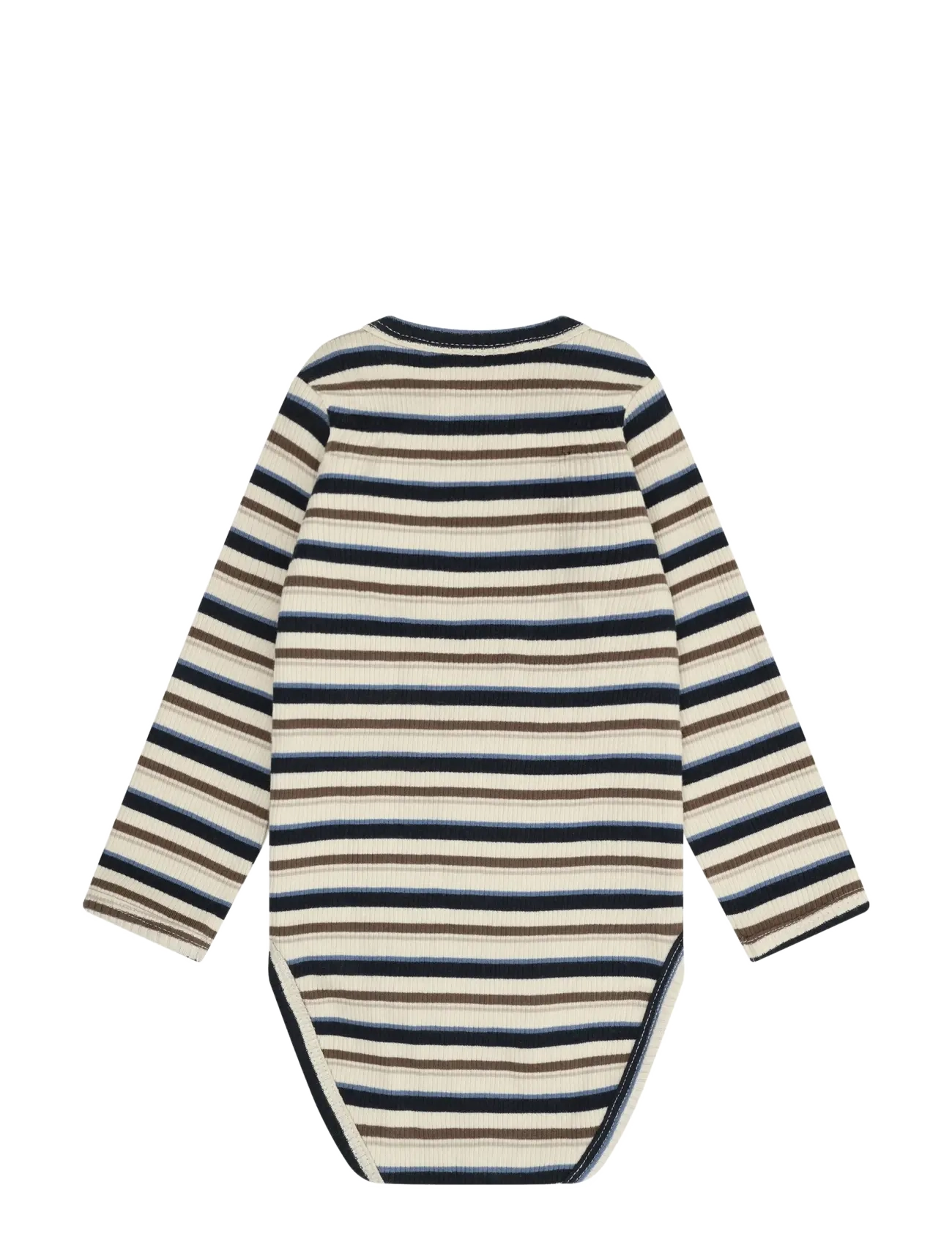 Minymo - T-shirt LS Y/D Rib - dark sapphire - 2