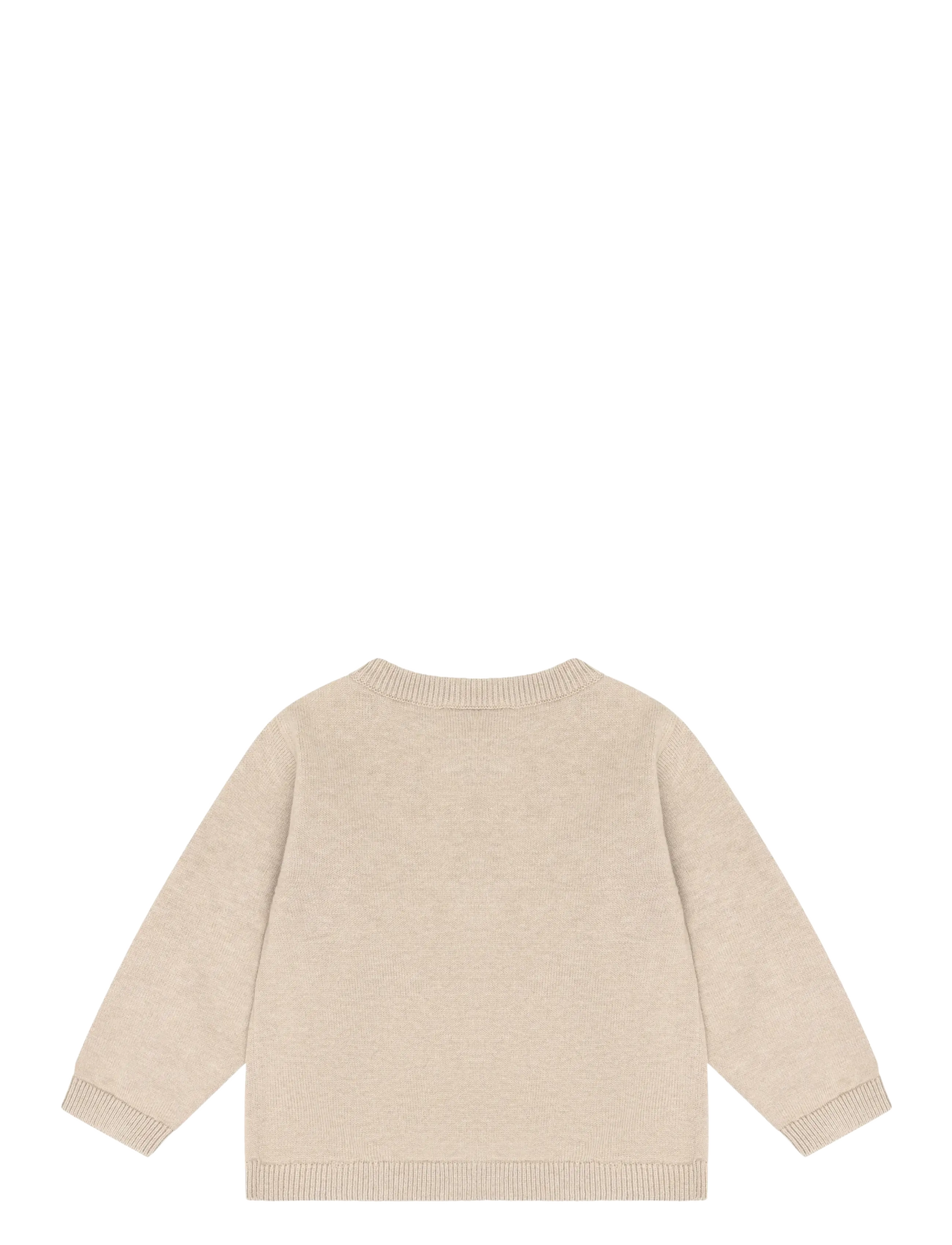 Minymo - Cardigan Knit - beige melange - 2