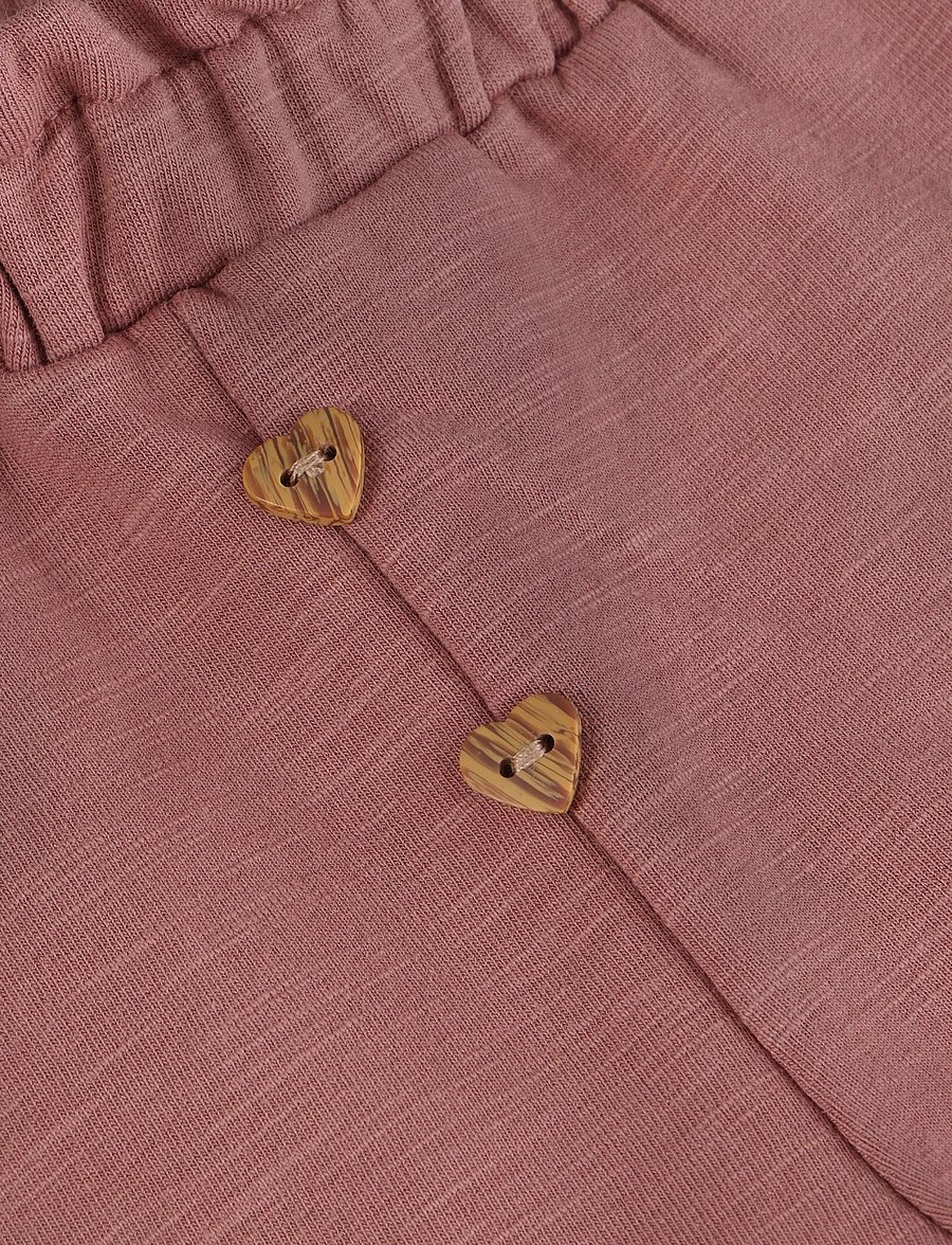 Minymo - Pants Sweat - sweatpants - burlwood - 2