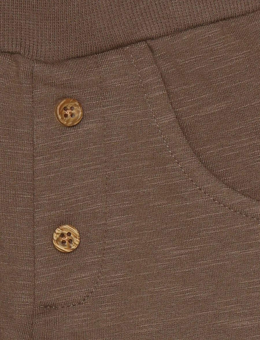 Minymo - Pants Sweat - jogginghosen - chocolate chip - 2