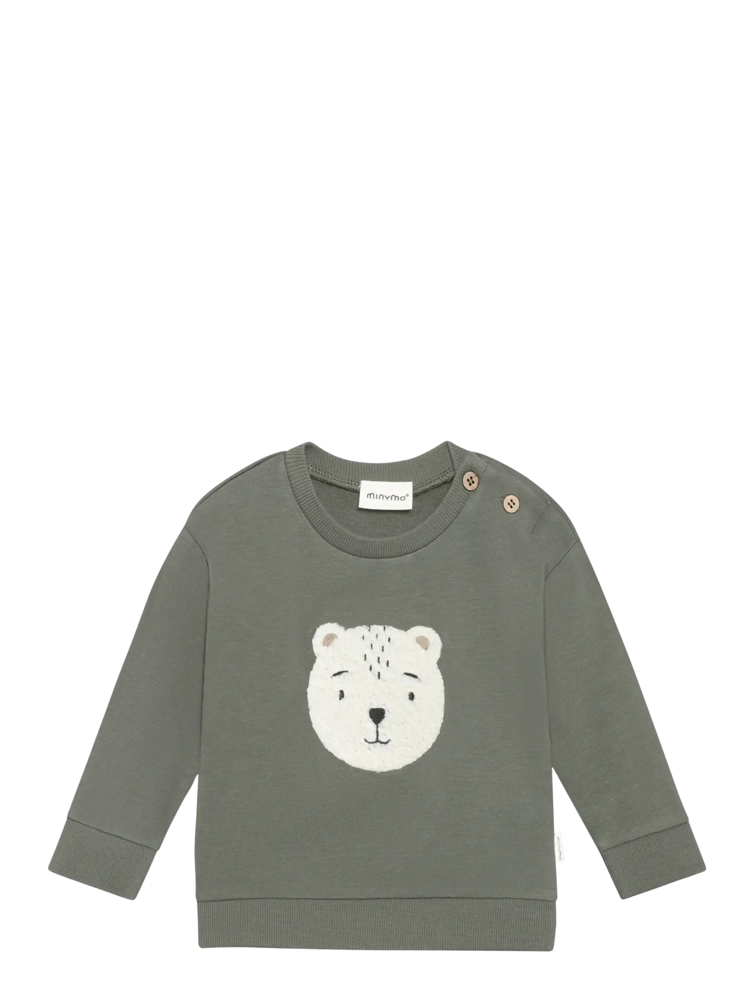 Minymo Sweatshirt LS - Minymo - BEETLE / khaki/green