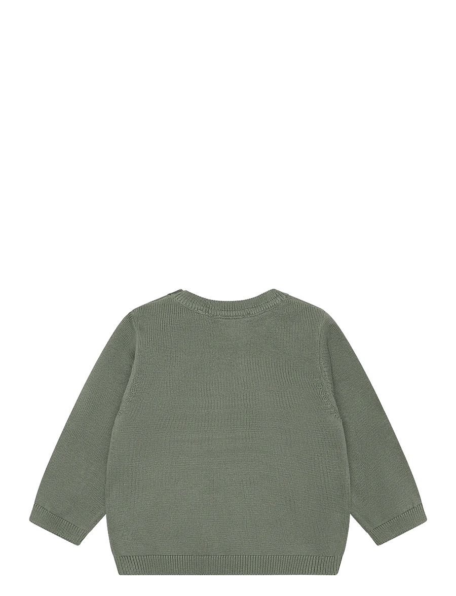 Minymo - Pullover Knit - trøjer - shadow - 2