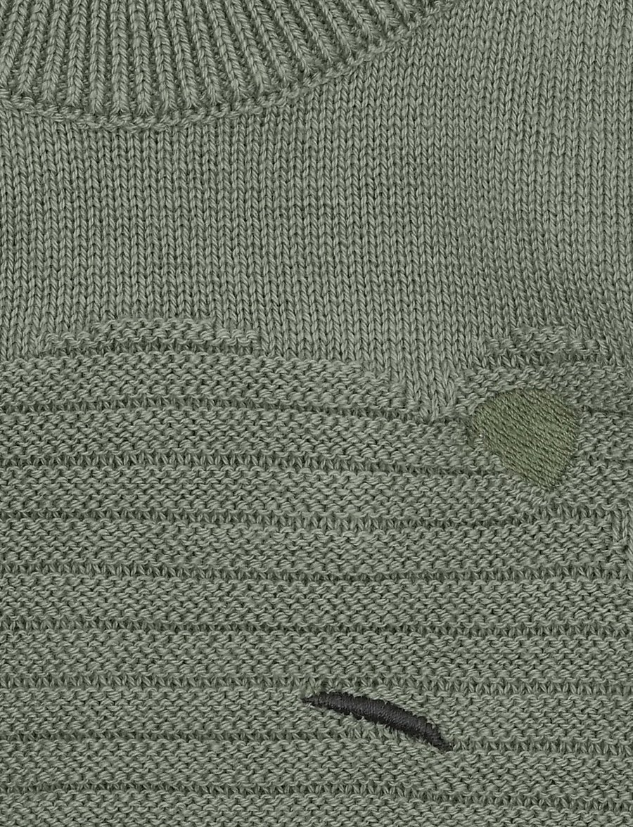 Minymo - Pullover Knit - trøjer - shadow - 3
