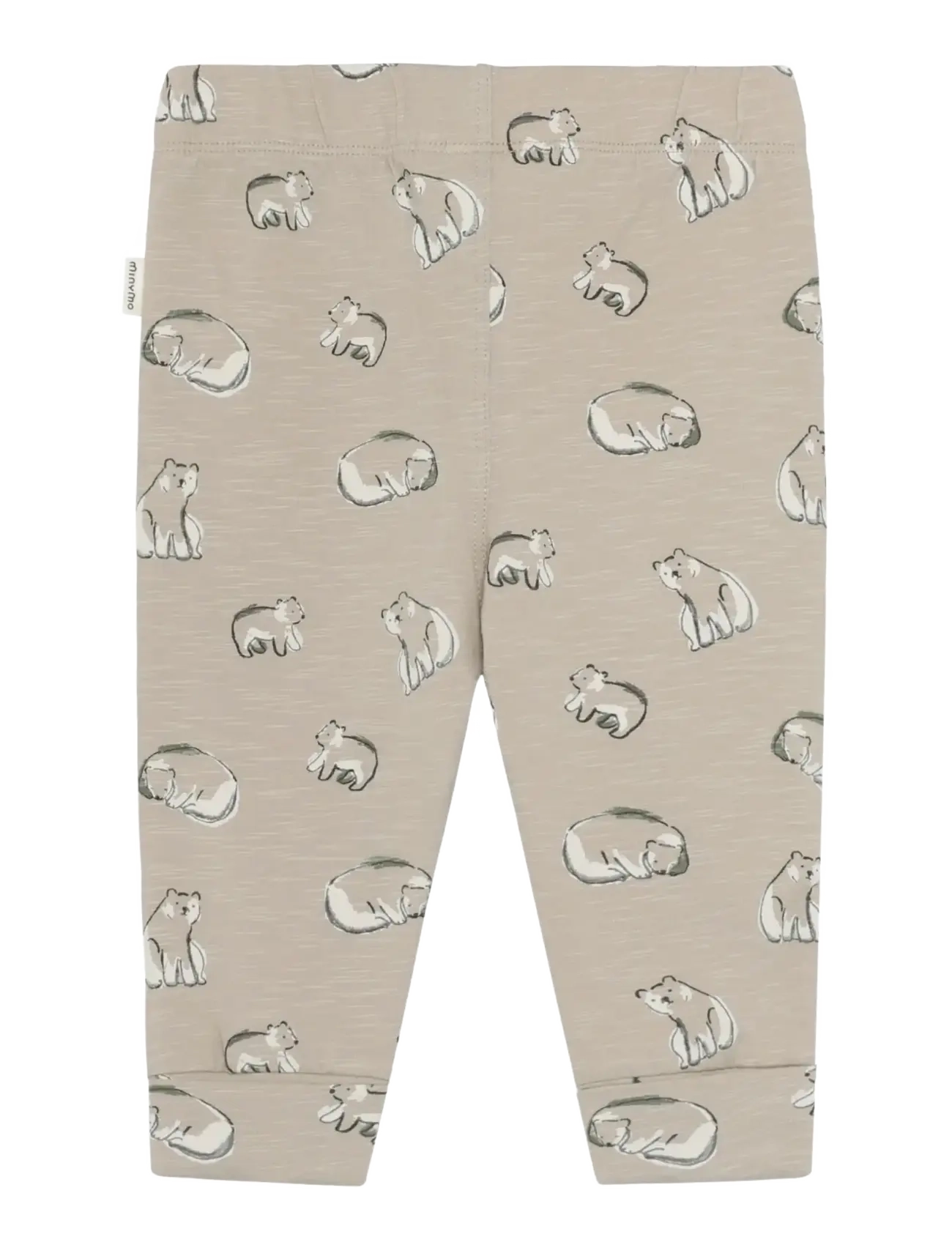 Minymo - Pants AOP - jogginghosen - feather gray - 1