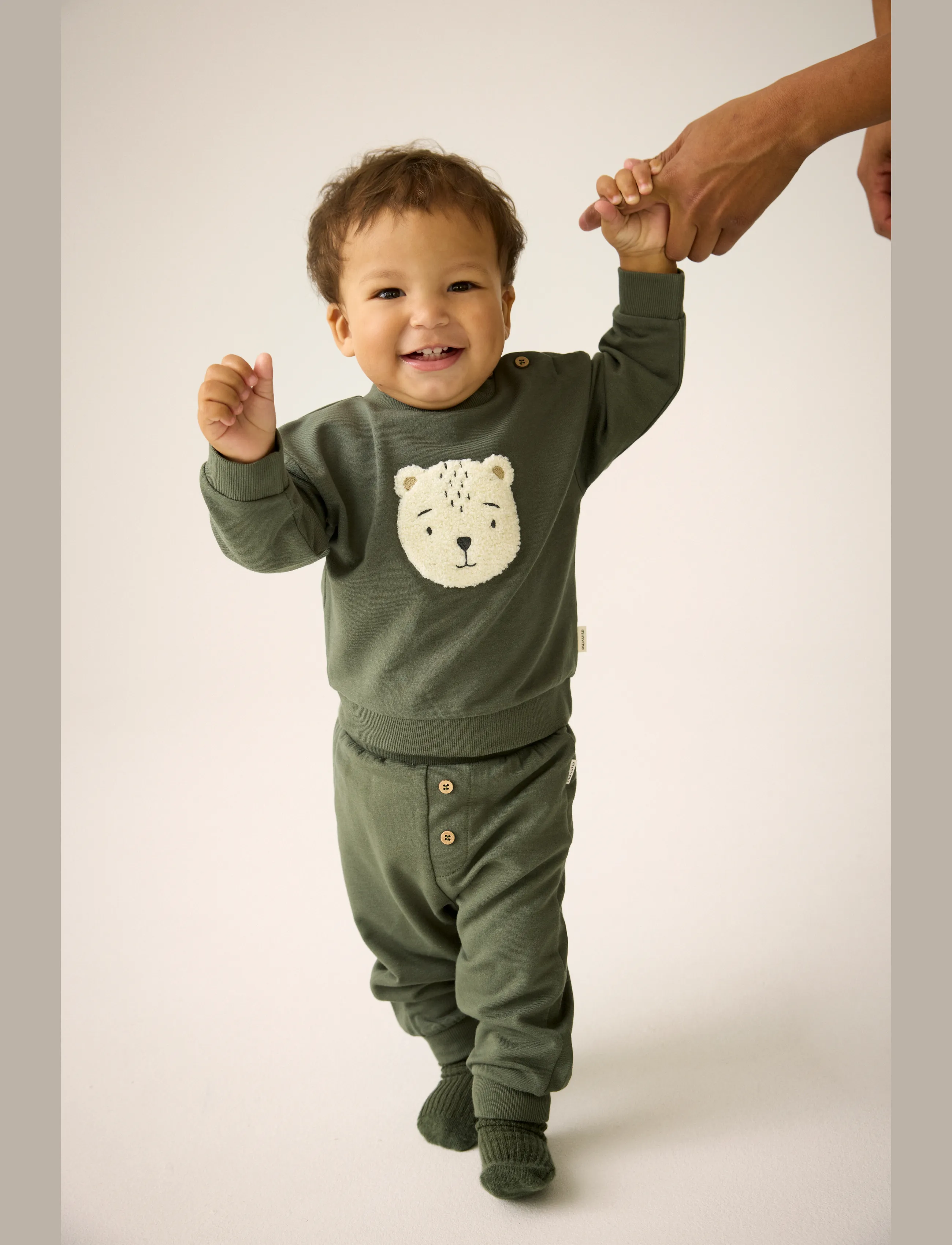 Minymo - Pants Sweat - beetle - 3