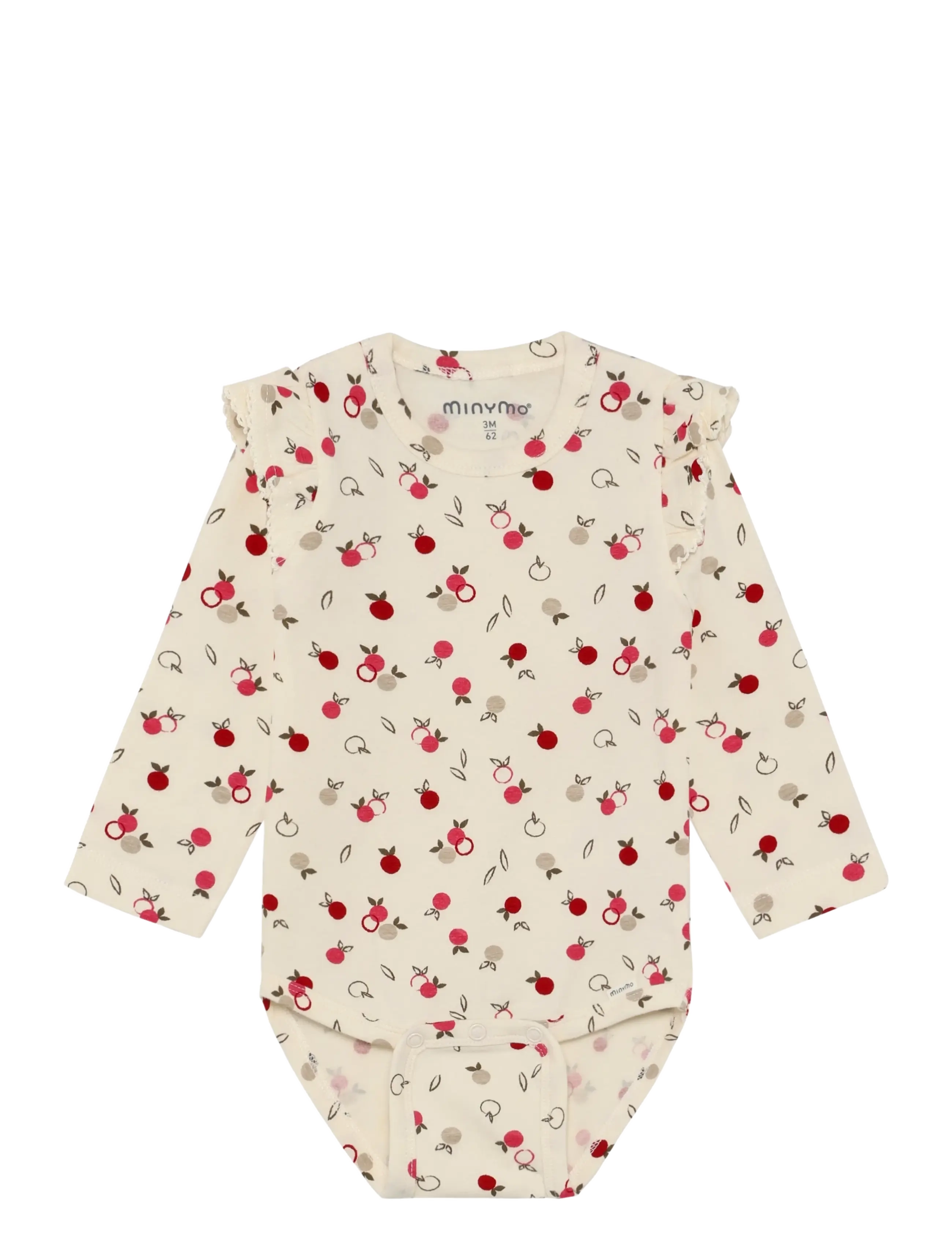 Minymo Body LS AOP - Minymo - SEEDPEARL / cream
