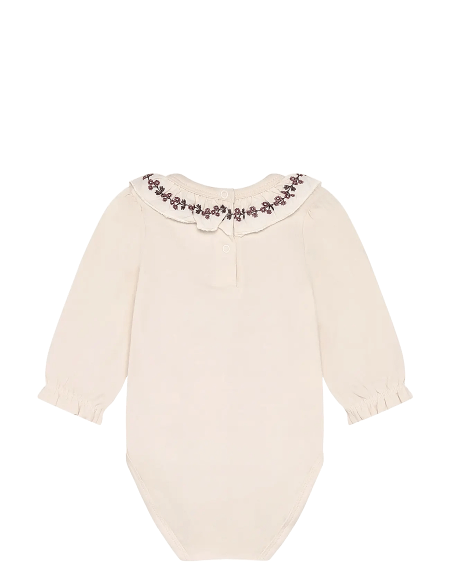 Minymo - Body LS - langærmede bodyer - pink tint - 2