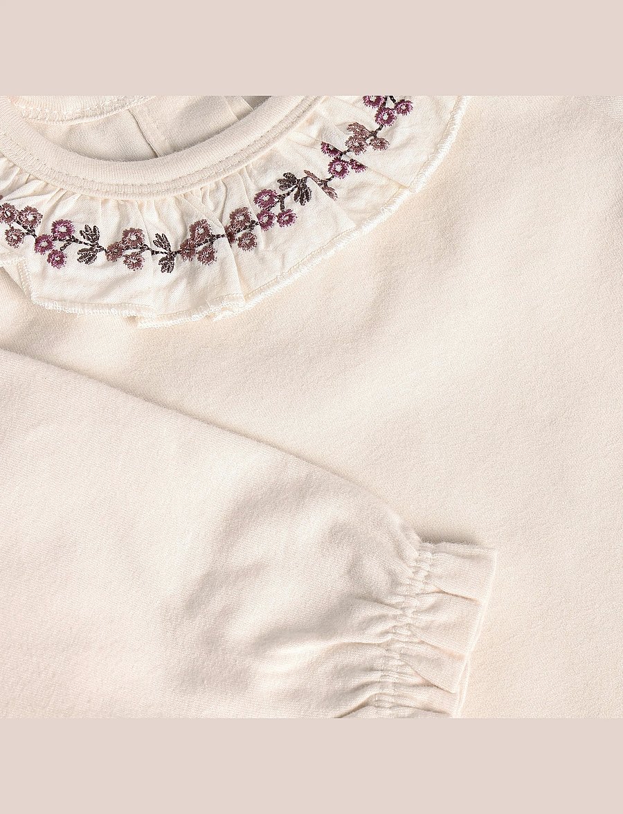 Minymo - Body LS - langærmede bodyer - pink tint - 3