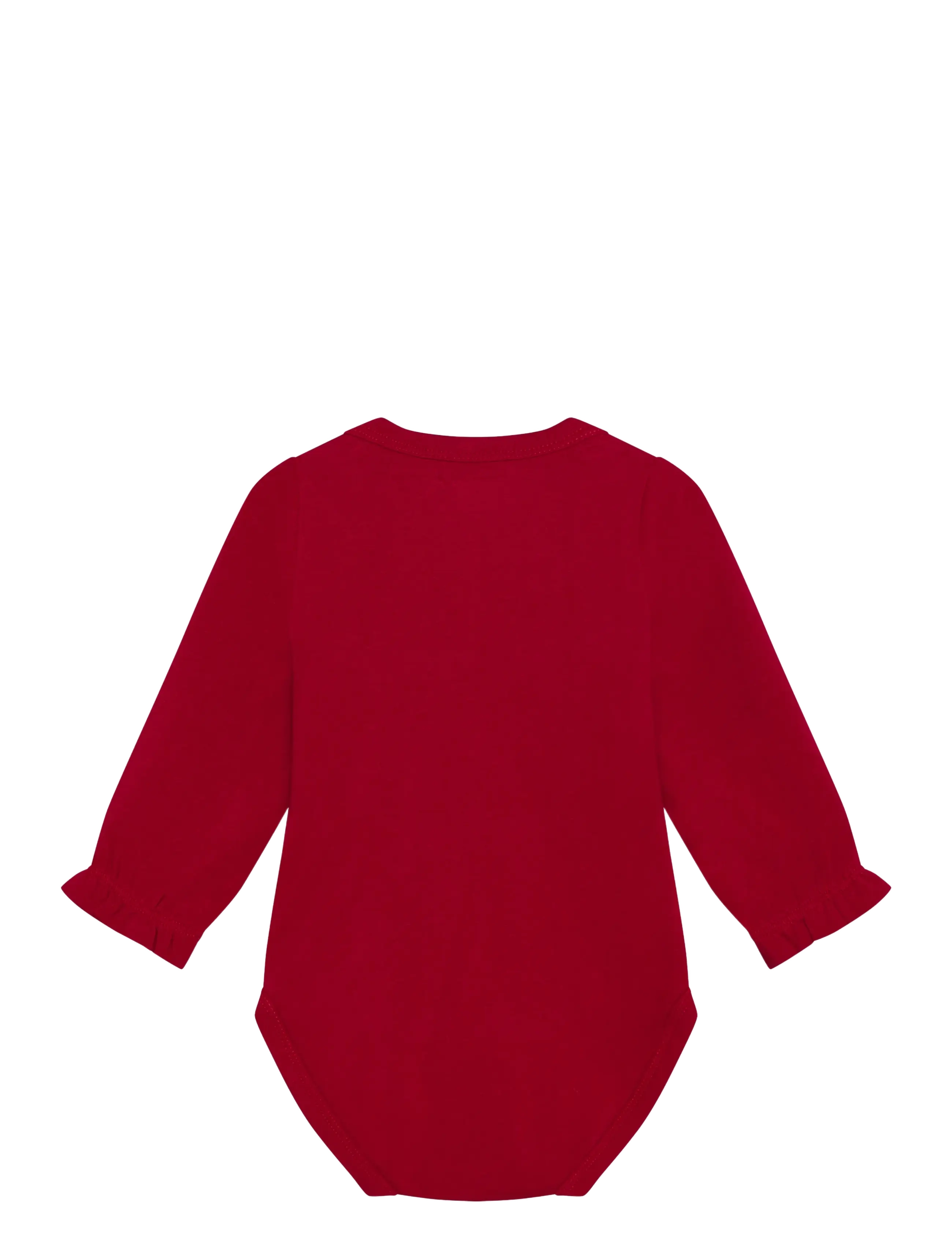 Minymo - Body LS - long-sleeved bodies - rio red - 1