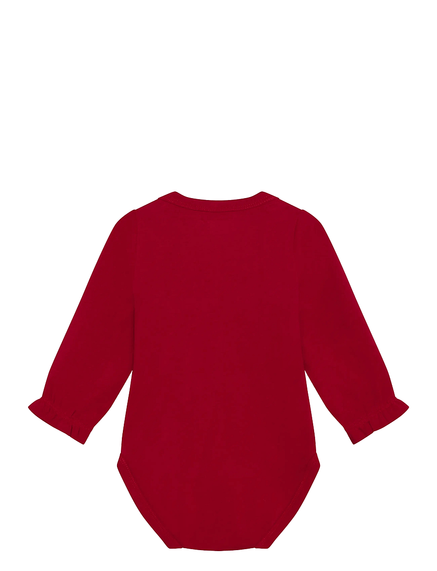 Minymo - Body LS - pikkade varrukatega bodid - rio red - 1