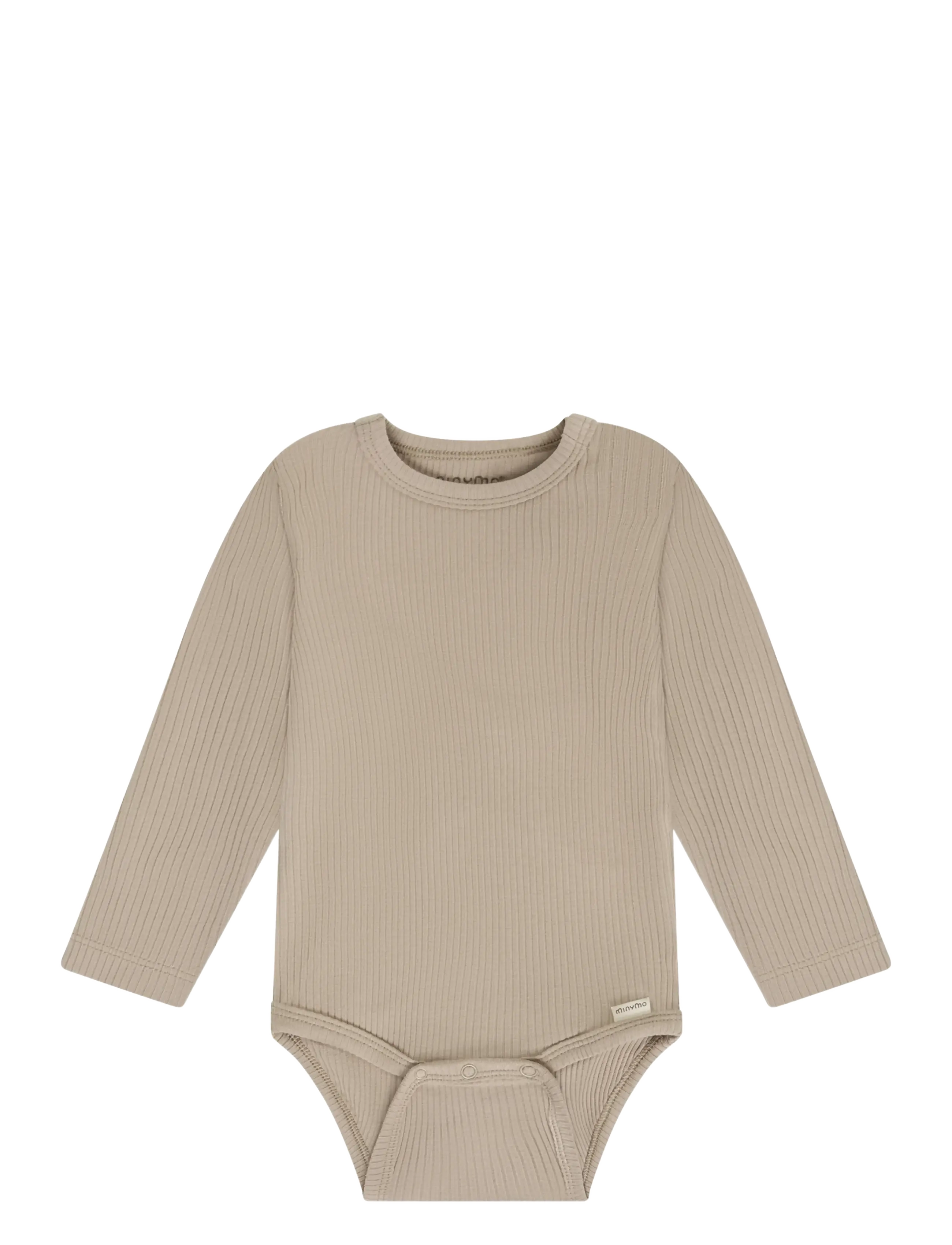 Minymo Body LS Rib - Minymo - FUNGI / beige