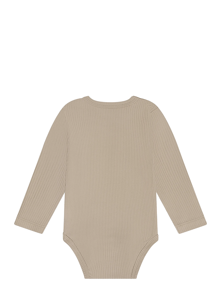 Minymo - Body LS Rib - langärmelige bodys - fungi - 1