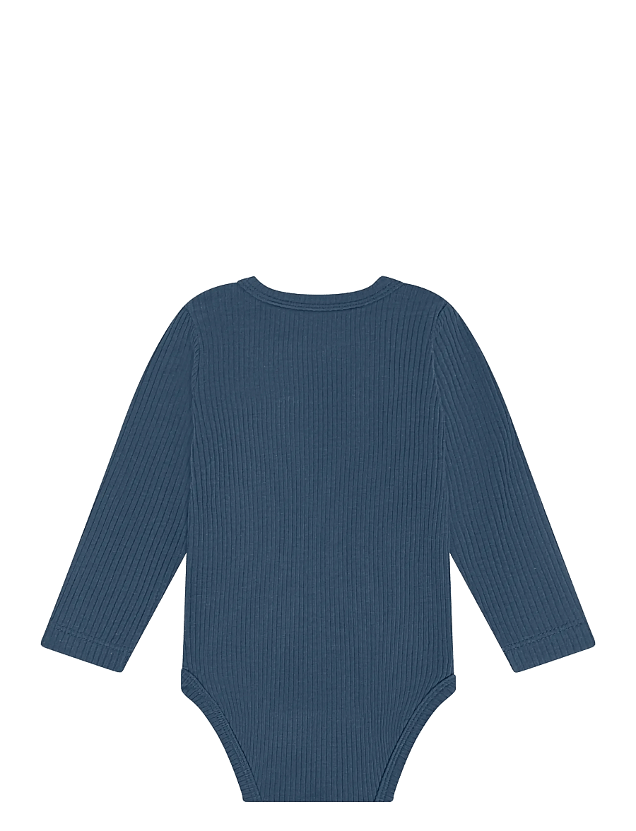 Minymo - Body LS Rib - langärmelige bodys - midnight navy - 1