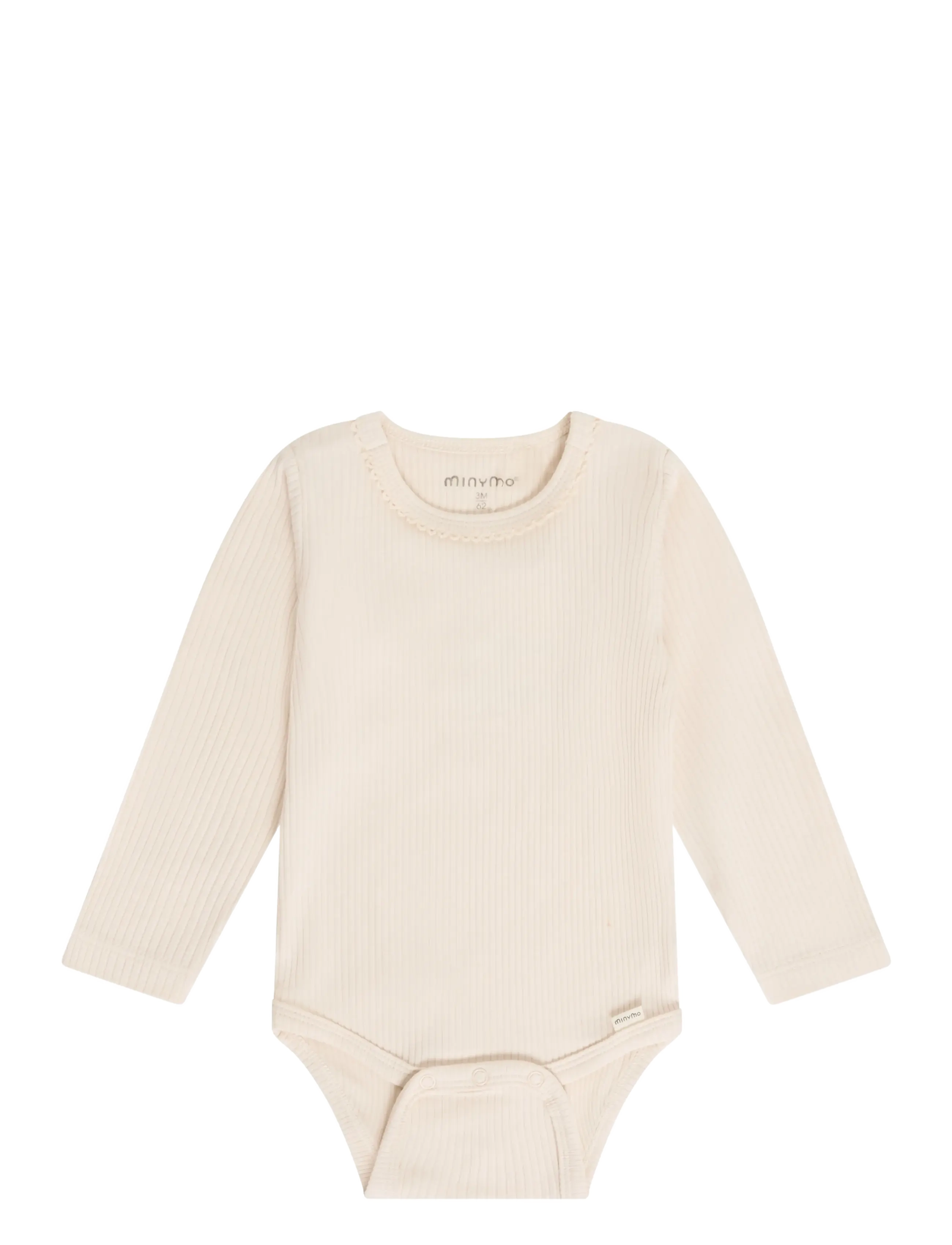 Minymo Body LS Rib - Minymo - PINK TINT / pink/rose