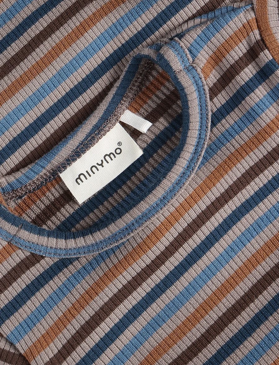Minymo - Body LS Y/D Rib - pikkade varrukatega bodid - fungi - 3