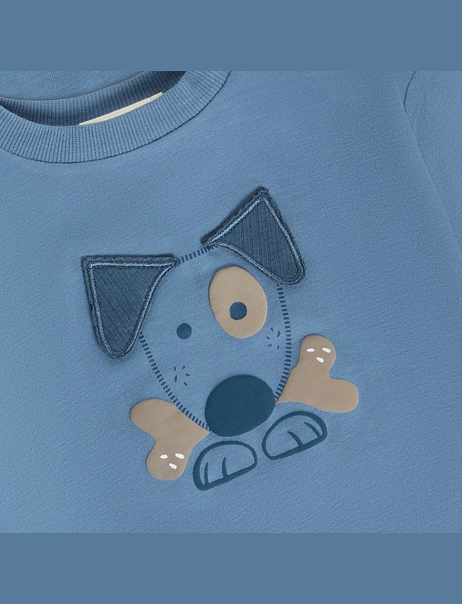 Minymo - Sweatshirt LS - sweatshirts - bluefin - 2