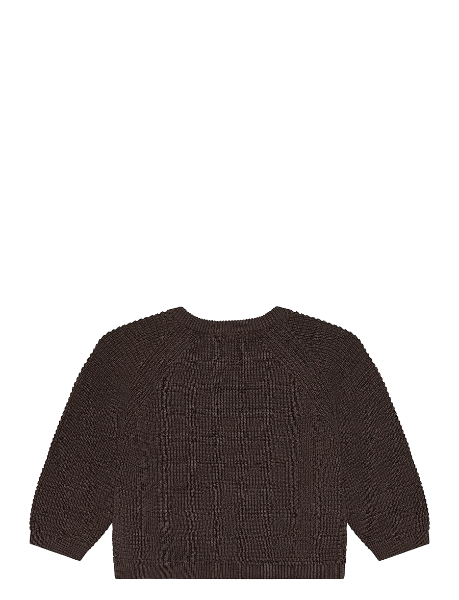 Minymo - Cardigan Knit - cardigans - bracken - 2