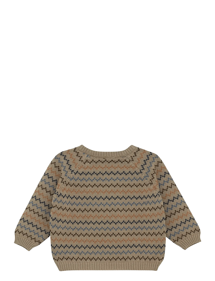 Minymo - Pullover Knit - trøjer - fungi - 2