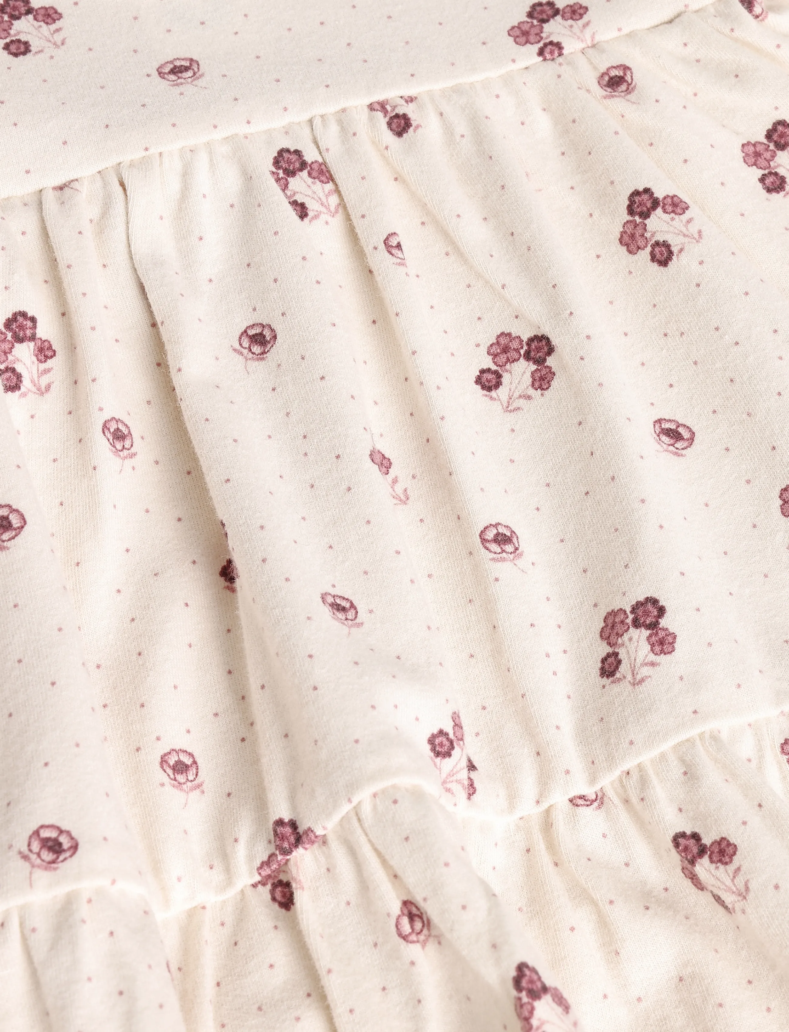 Minymo - Body Dress LS AOP - pink tint - 2