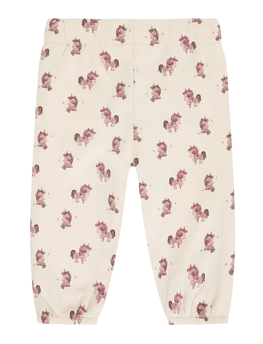 Minymo - Pants AOP Sweat - jogginghosen - pink tint - 1