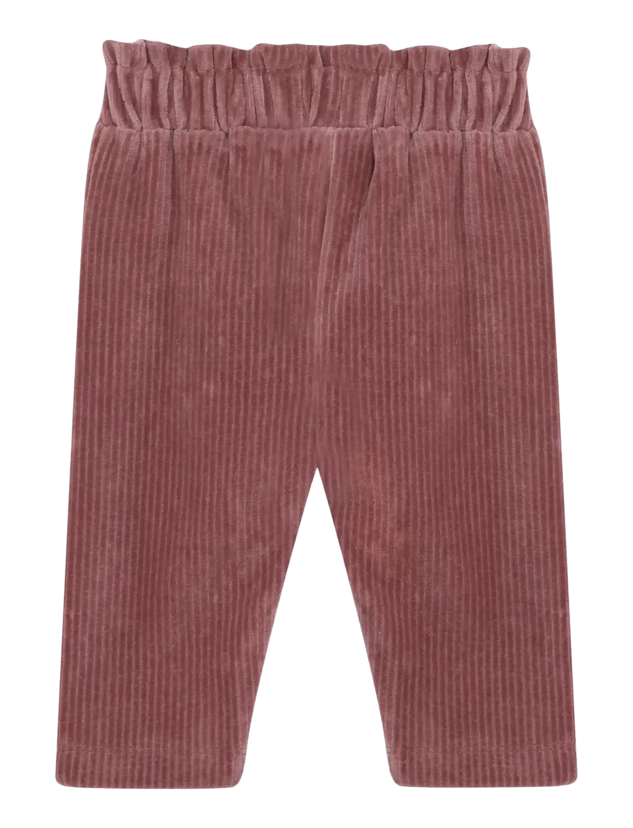 Minymo - Pants Velour - babybukser - nostalgia rose - 2