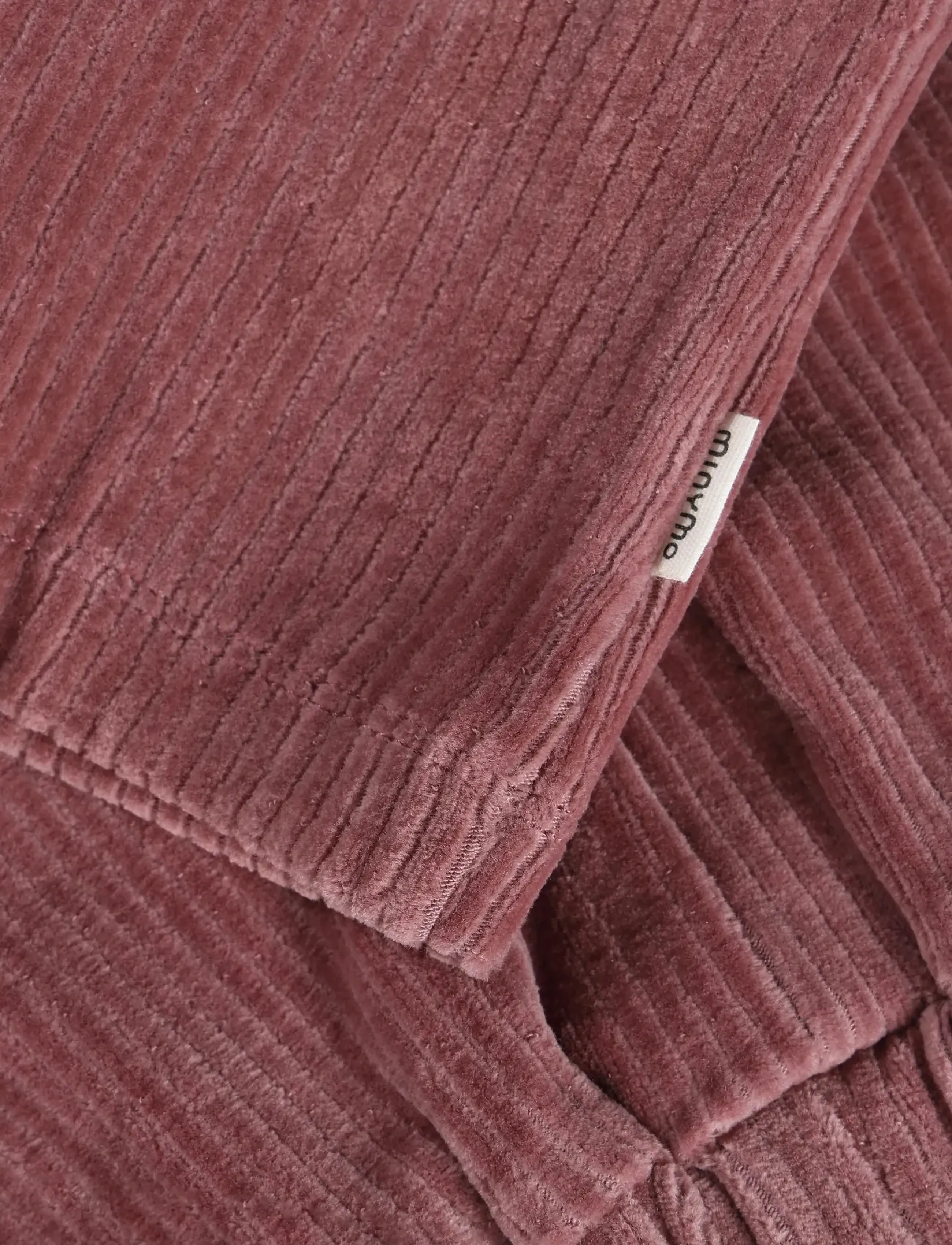 Minymo - Pants Velour - babybukser - nostalgia rose - 3