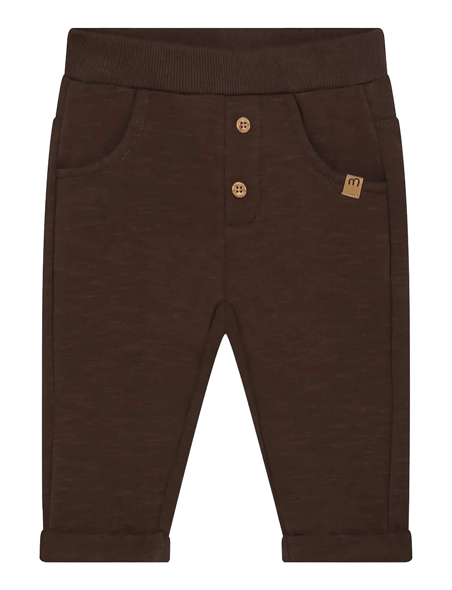 Minymo - Pants Sweat - dressipüksid - bracken - 1