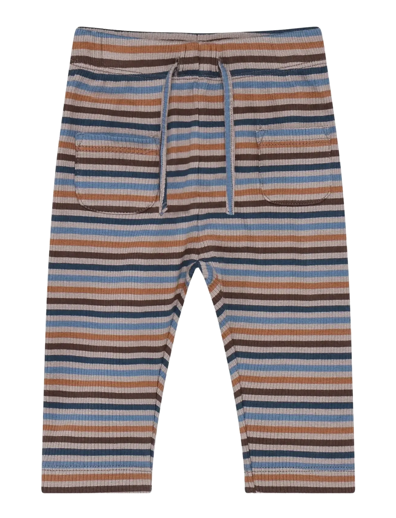 Minymo - Pants Y/D Rib - babybukser - fungi - 1