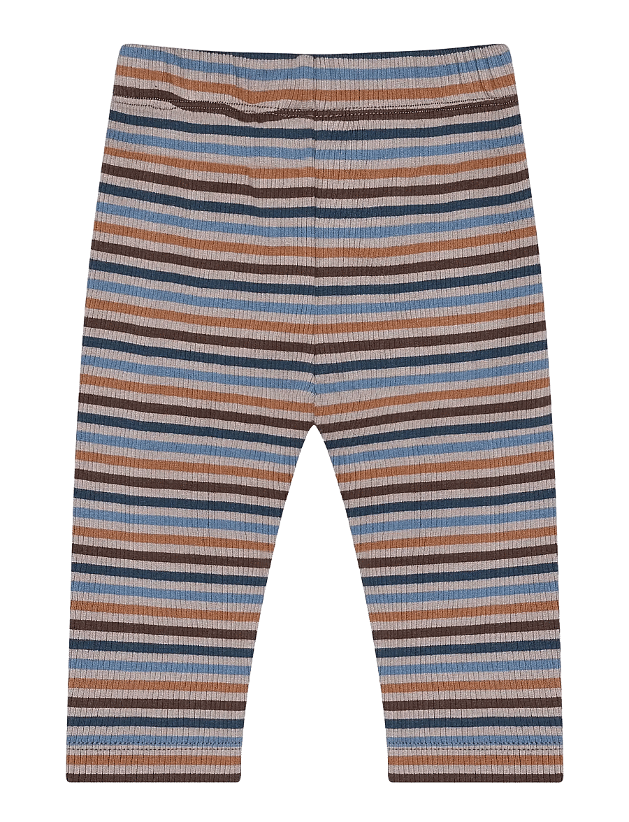 Minymo - Pants Y/D Rib - babybukser - fungi - 2