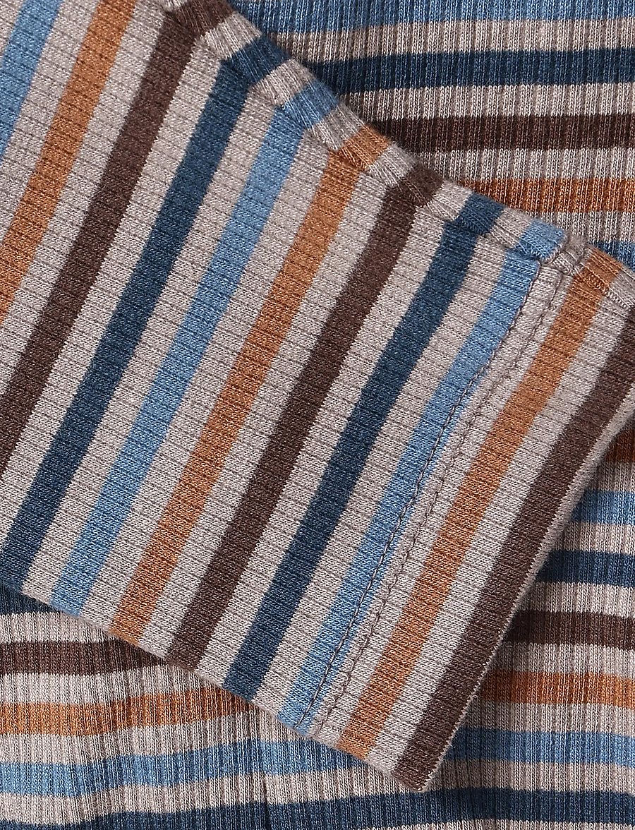 Minymo - Pants Y/D Rib - babybukser - fungi - 3