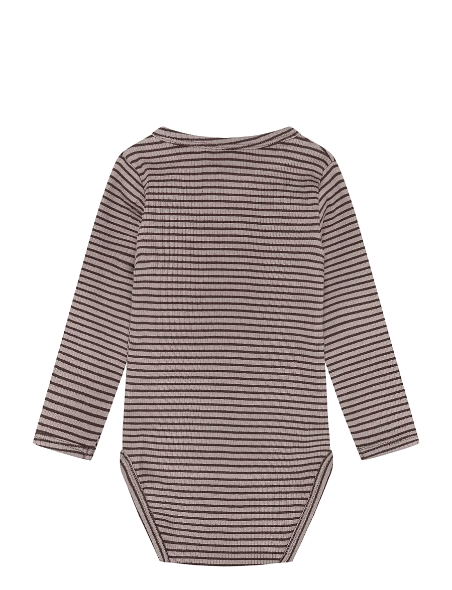 Minymo - Body LS Y/D Rib - langärmelige bodys - fungi - 1