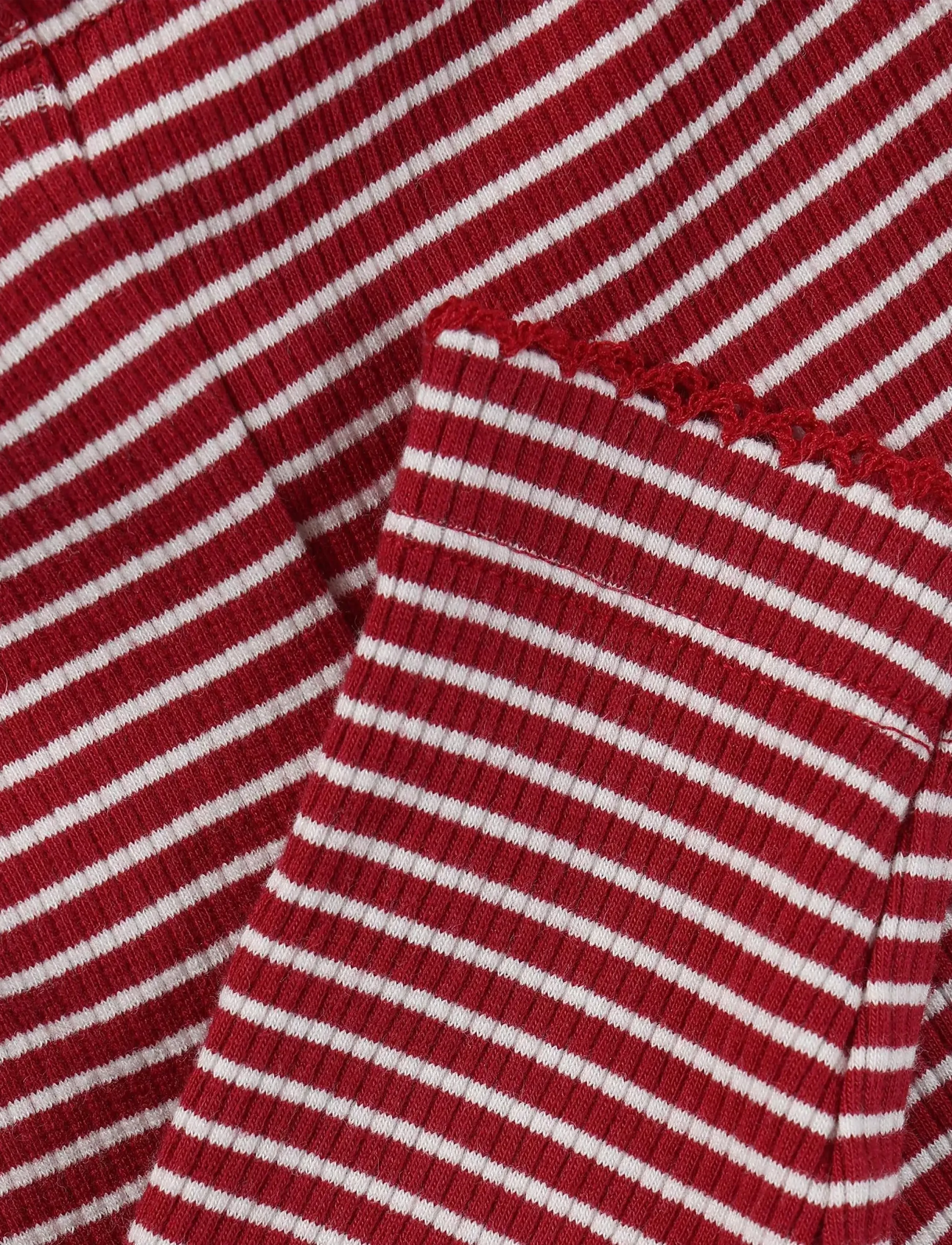 Minymo - Leggings Y/D Rib - retuusid - rio red - 2