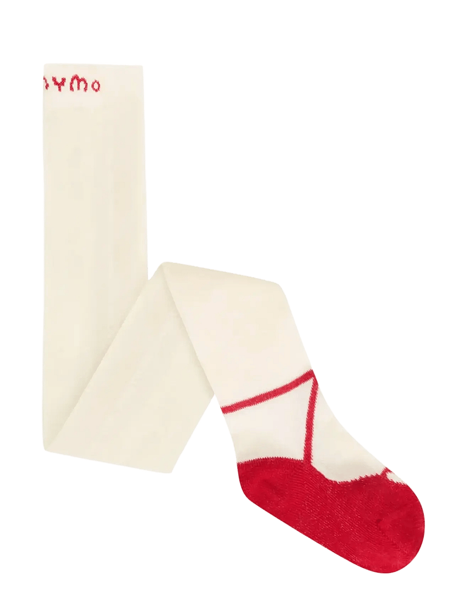 Minymo - 2-Pack Stockings - strumpbyxor - eggnog - 2