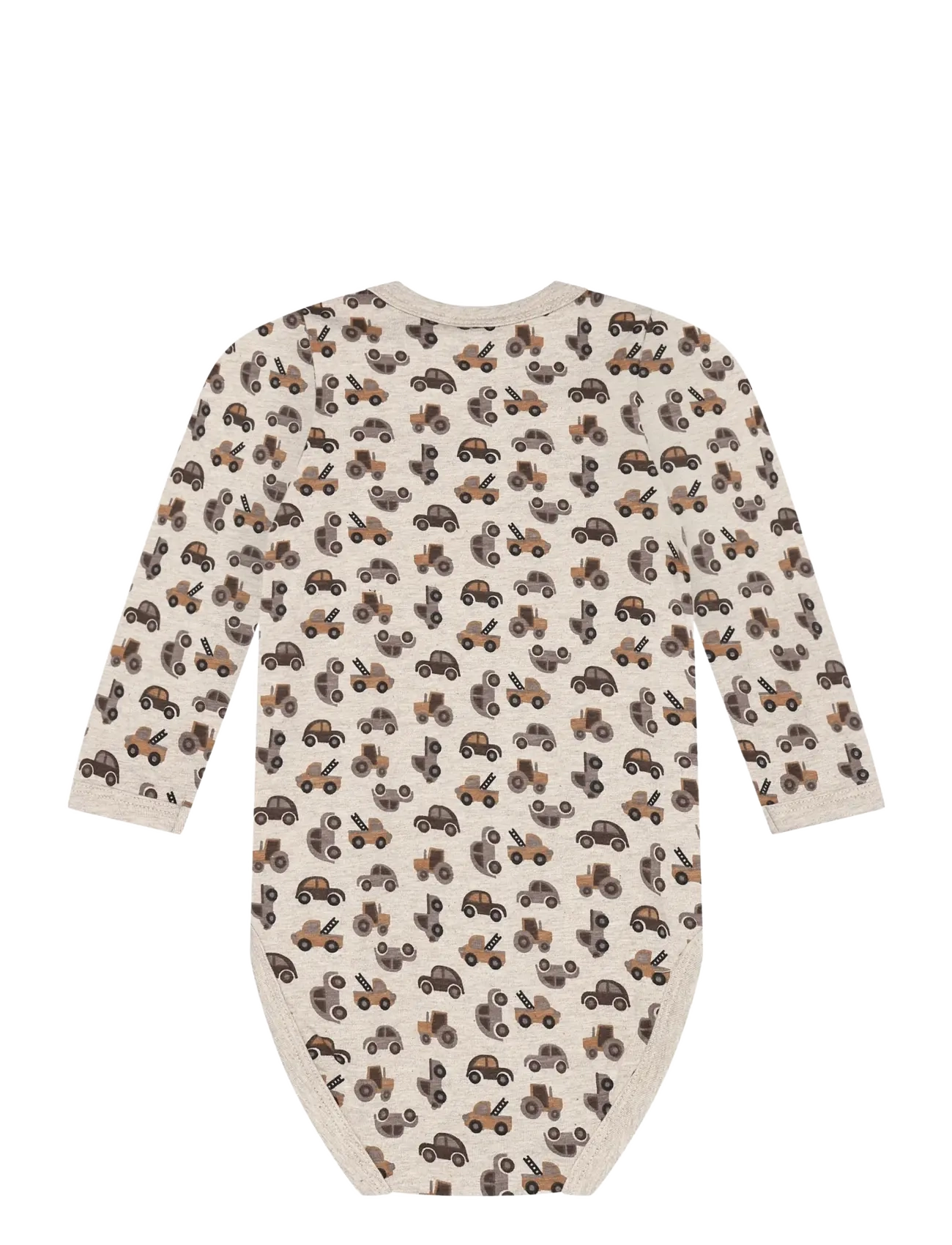 Minymo - Body LS AOP - beige melange - 1