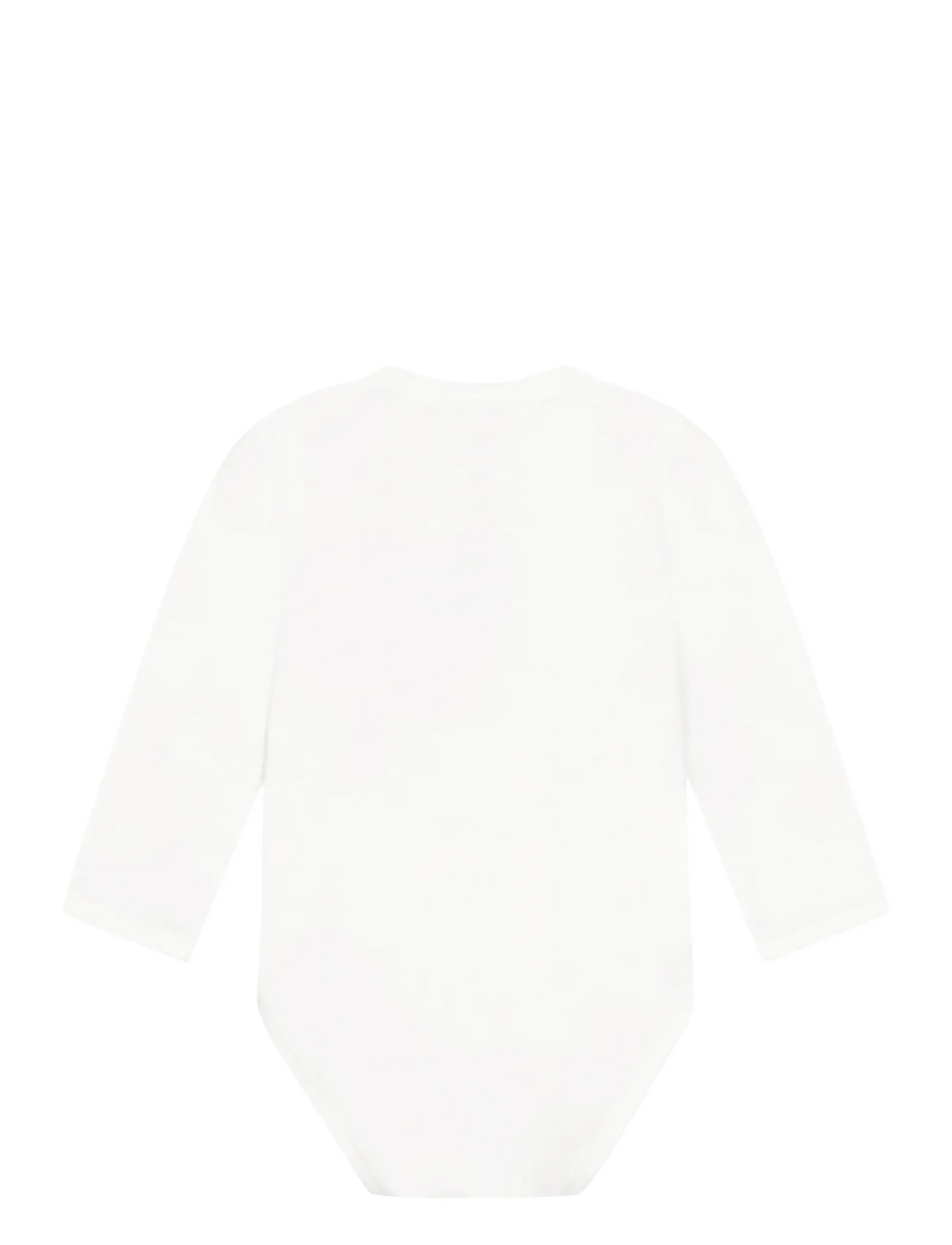 Minymo - Body LS - long-sleeved bodies - snow white - 1
