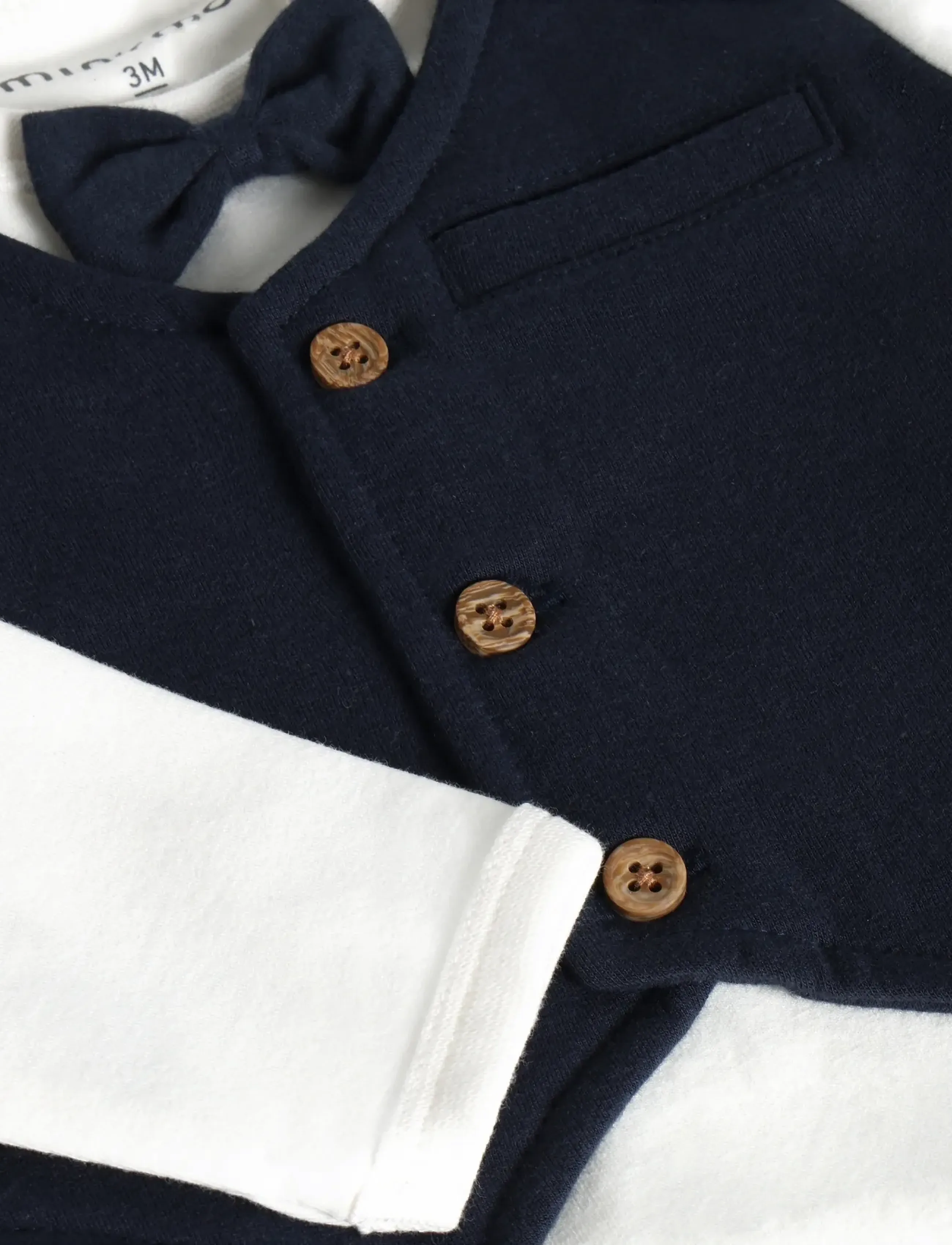 Minymo - Body LS - long-sleeved bodies - snow white - 2
