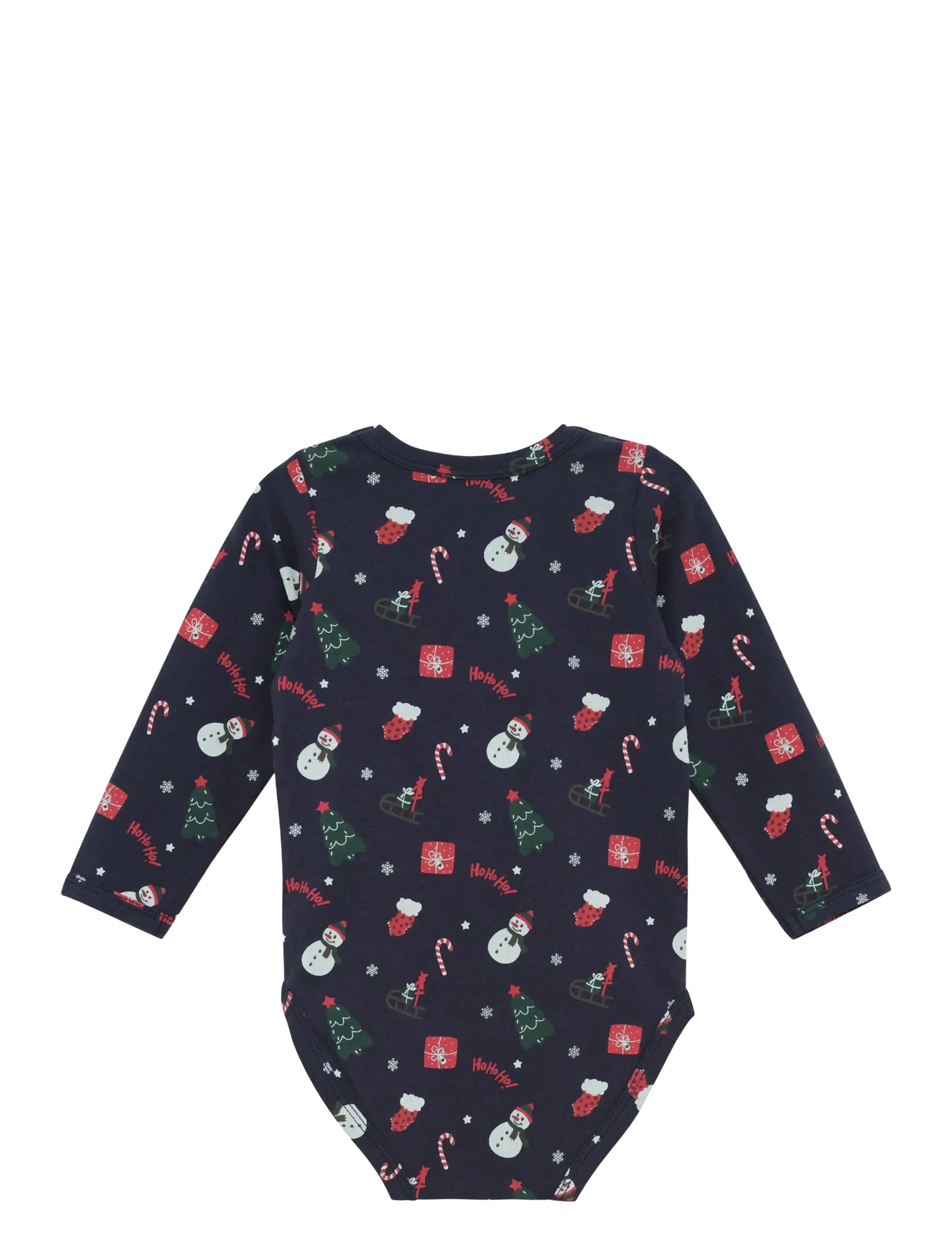 Minymo - Body LS AOP - långärmade bodies - parisian night - 2