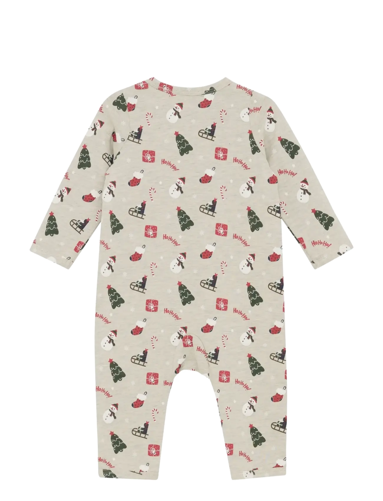 Minymo - Suit LS AOP - long-sleeved - beige melange - 2