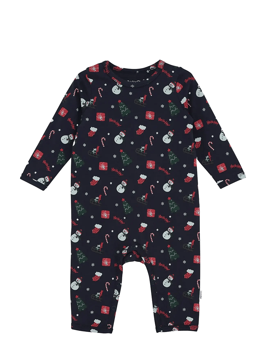 Minymo - Suit LS AOP - pikkade varrukatega - parisian night - 0