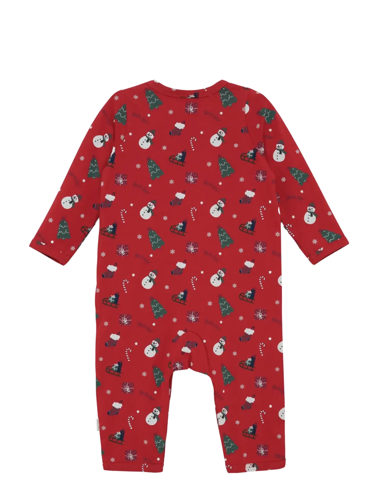 Minymo - Suit LS AOP - long-sleeved - scarlet sage - 1