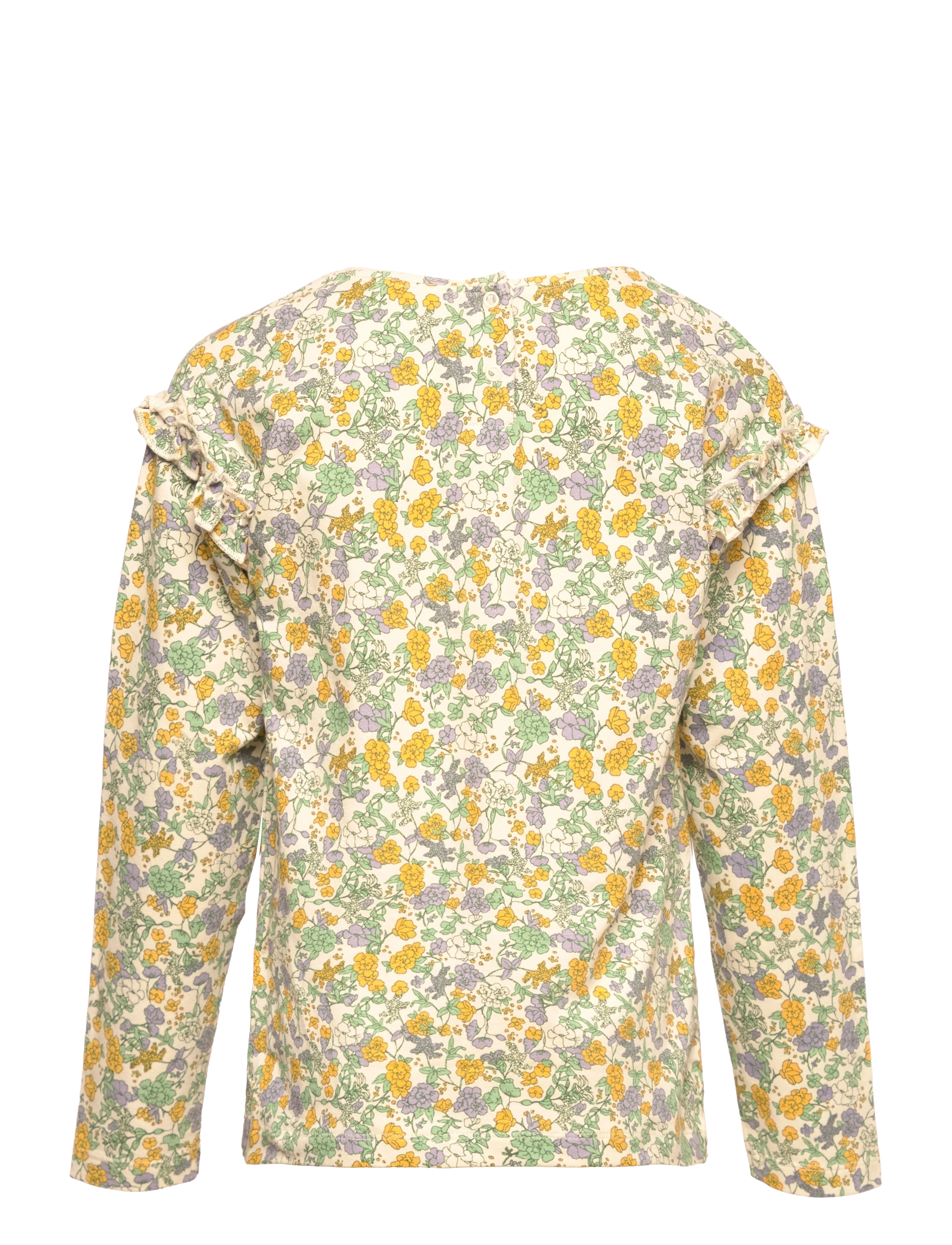 Minymo - T-shirt LS AOP - birch - 1