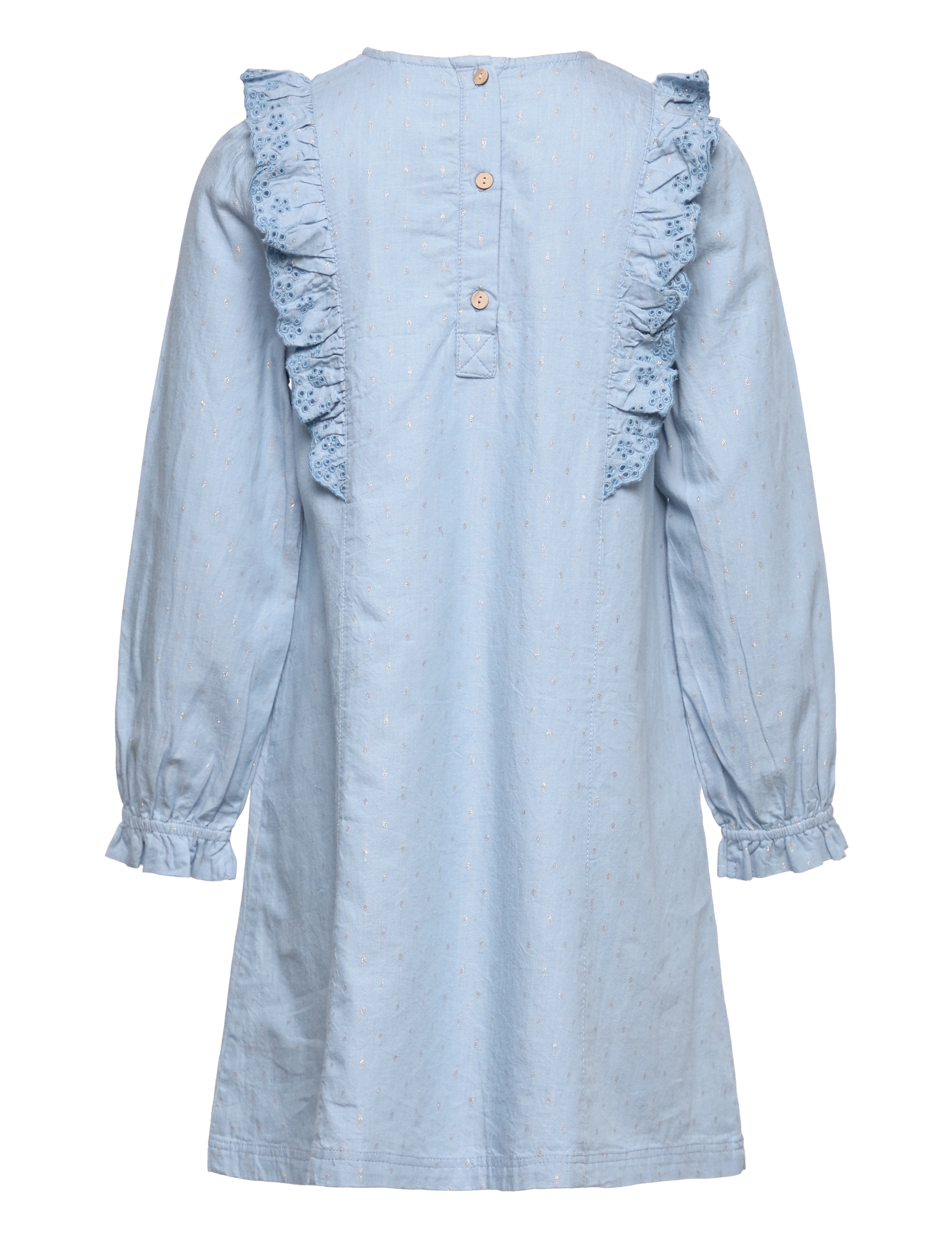 Minymo - Dress LS - cloud blue - 1