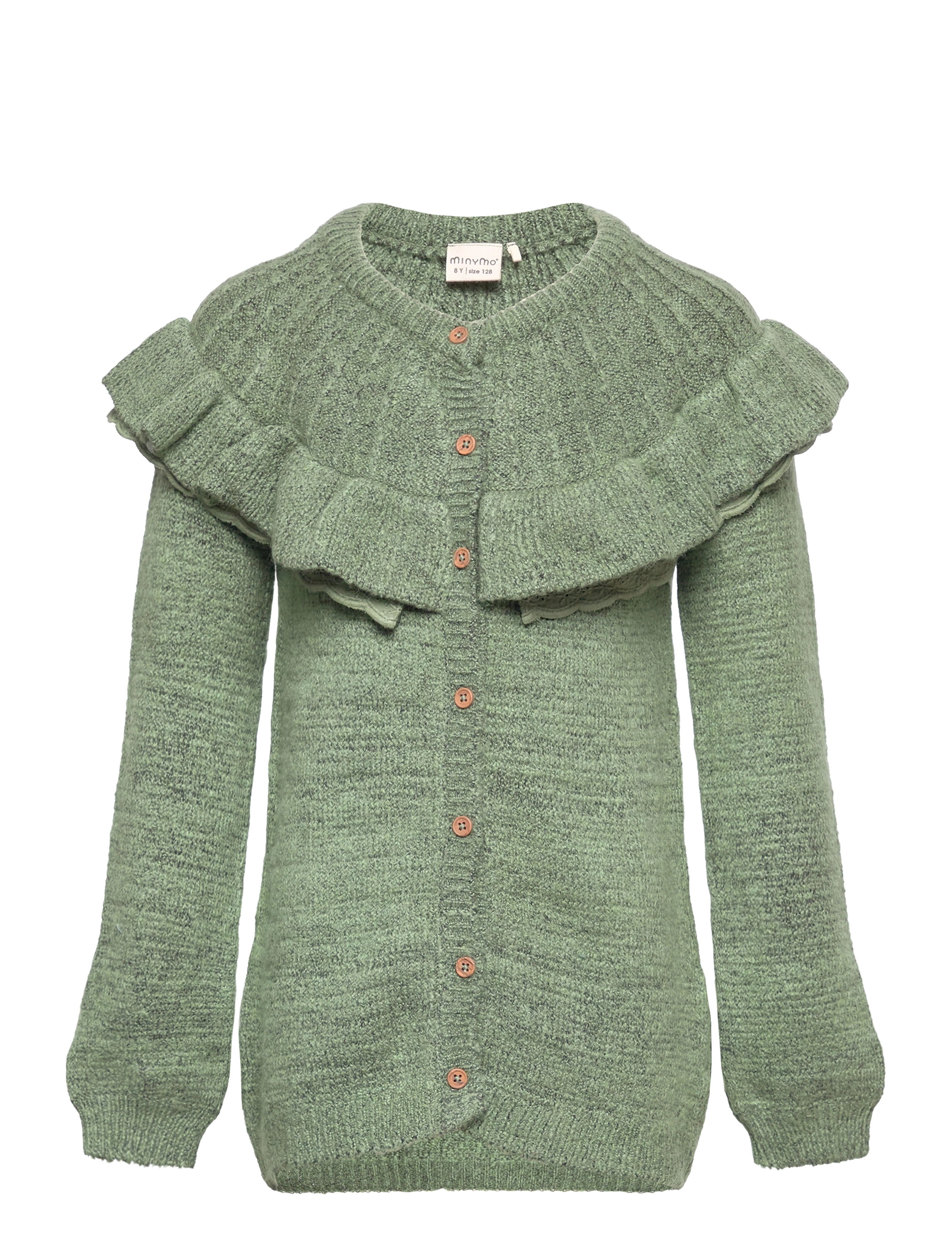 Minymo - Cardigan Knit - green bay - 0