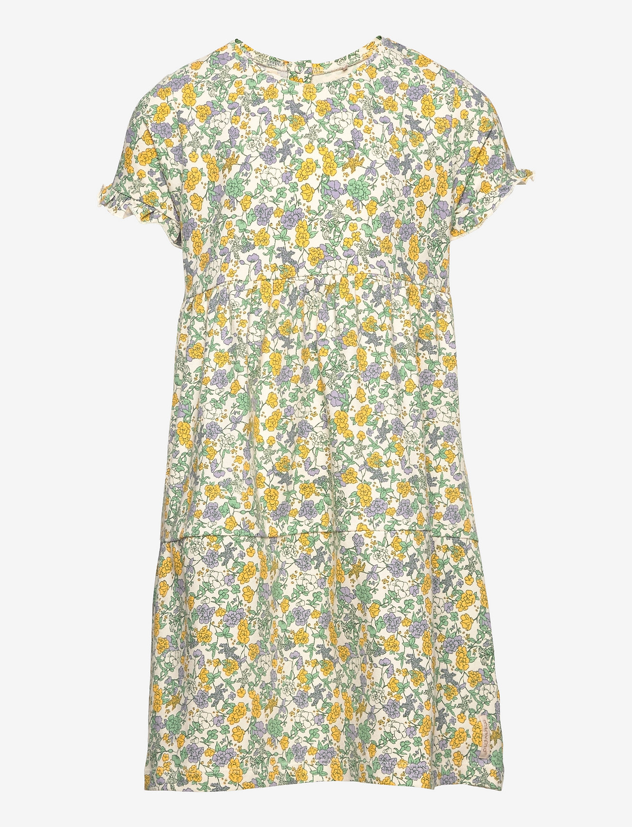 Minymo - Dress SS AOP - birch - 0