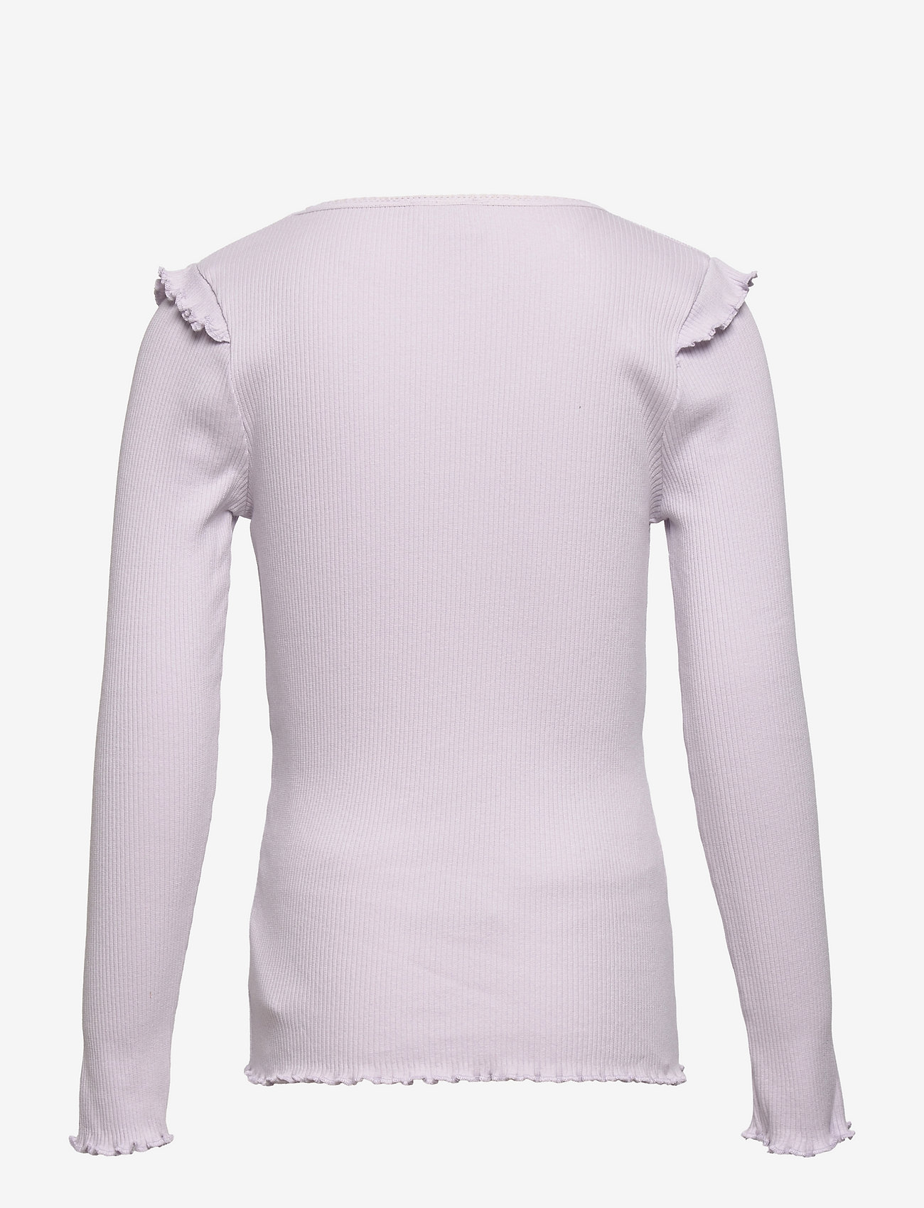 Minymo - T-shirt LS Rib - misty lilac - 1