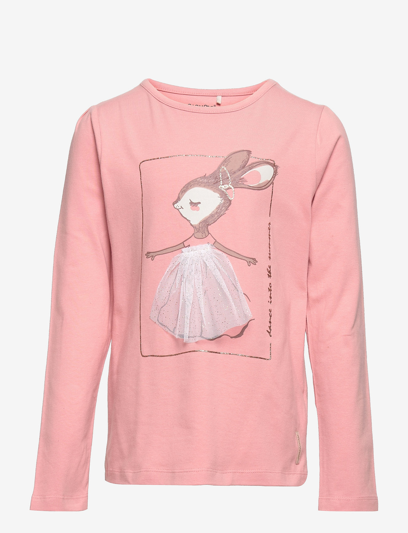 Minymo - T-shirt LS - rose tan - 0