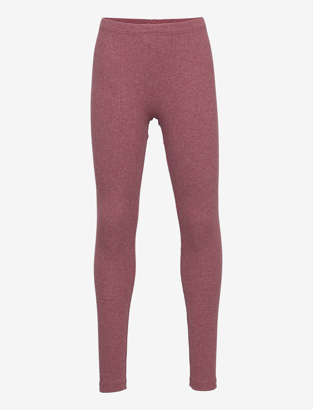 Minymo - Leggings Rib - crushed berry - 0