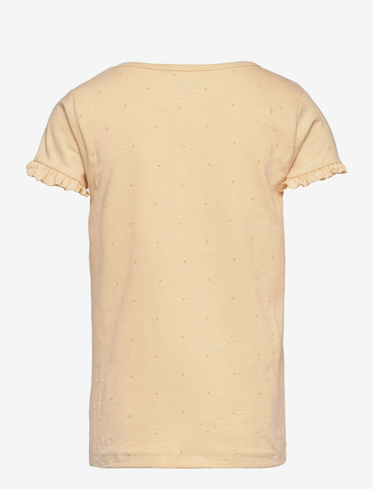 Minymo - T-shirt SS AOP - wheat - 1