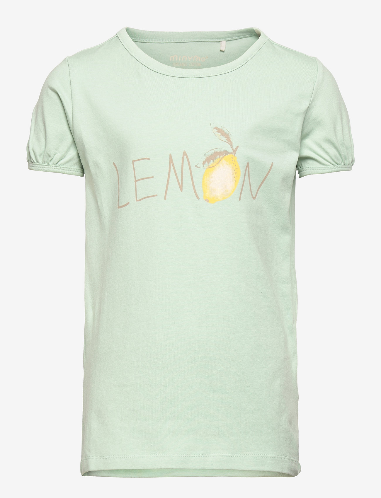 Minymo - T-shirt SS - aqua foam - 0