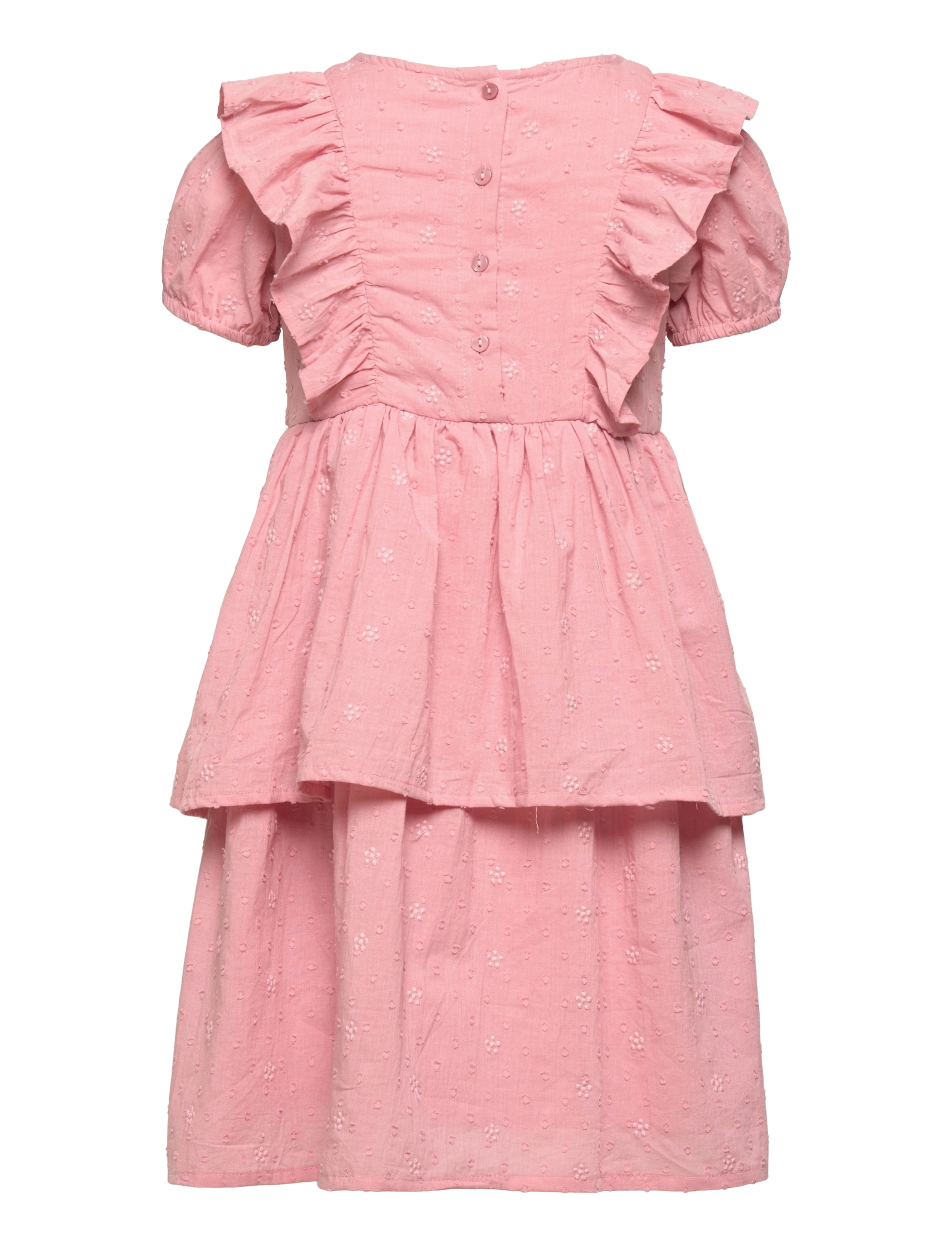 Minymo - Dress SS Woven - bridal rose - 1
